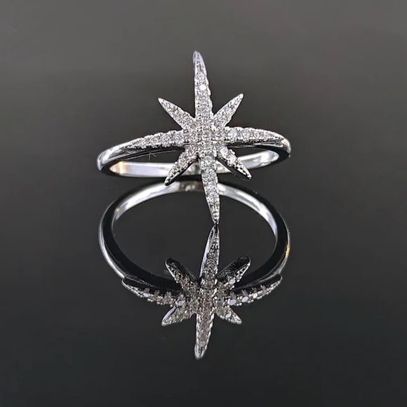 Charm Star Diamond Ring - Picture 3 of 4